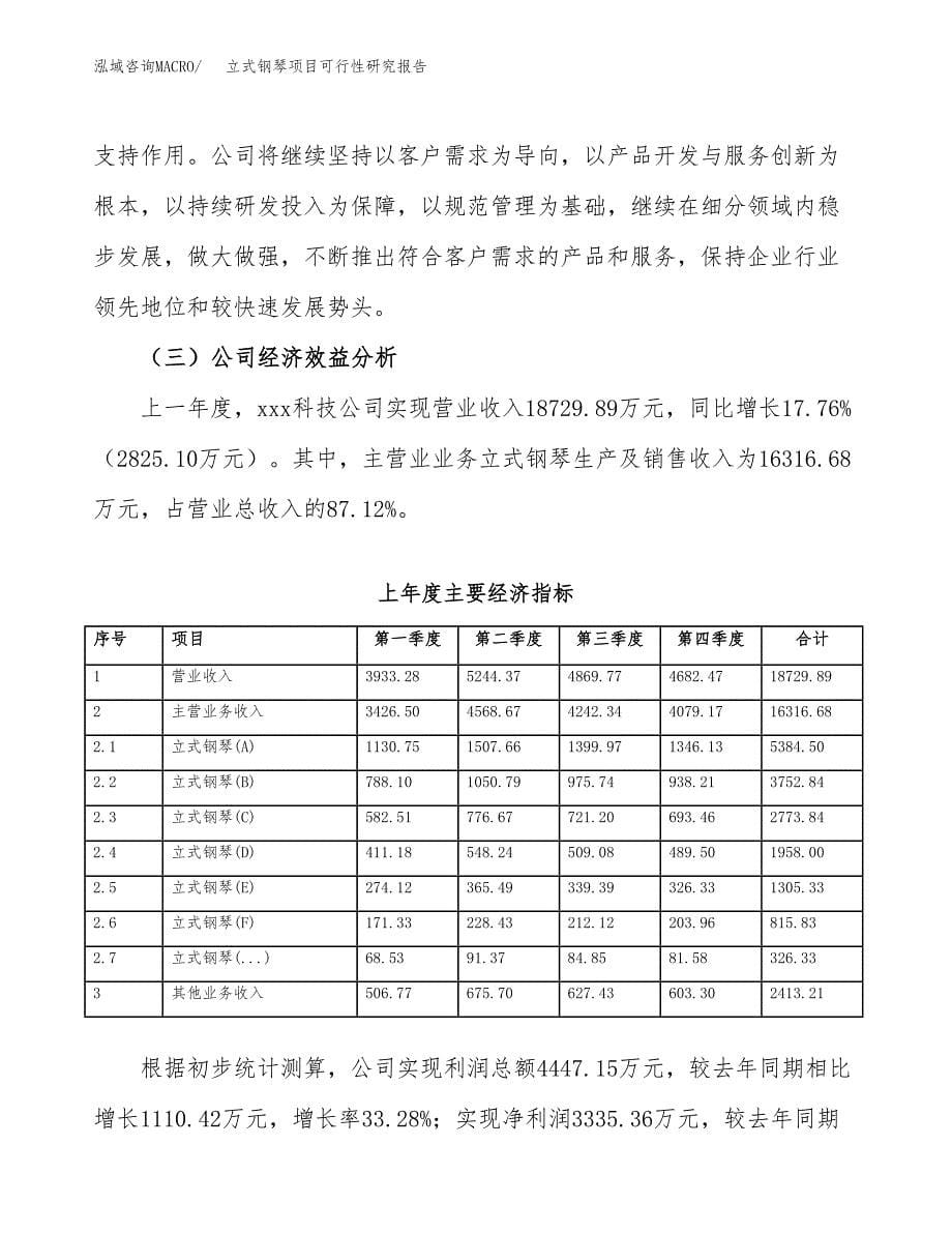 立式钢琴项目可行性研究报告汇报设计.docx_第5页