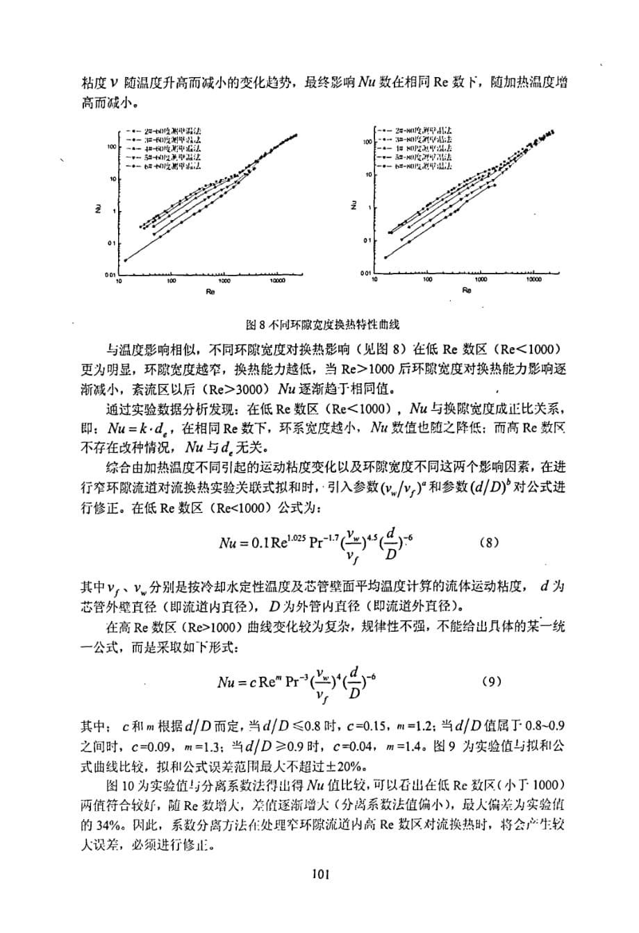 水平窄环隙流道强迫对流换热实验研究_第5页