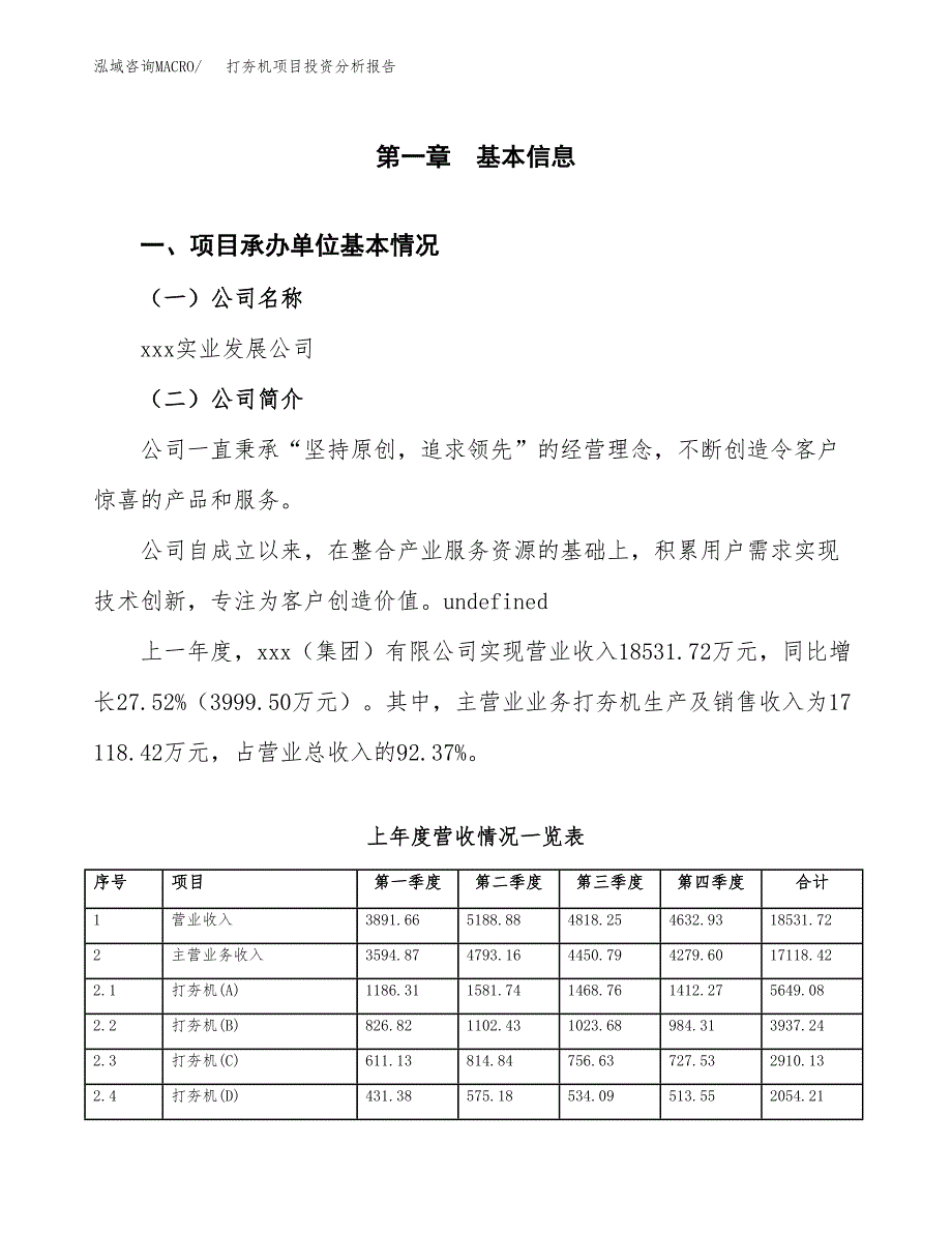 打夯机项目投资分析报告（总投资16000万元）（85亩）_第2页