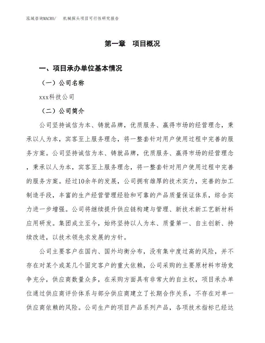 机械探头项目可行性研究报告汇报设计.docx_第4页