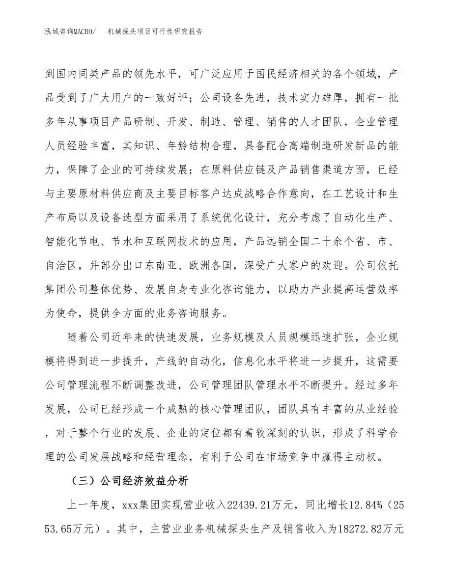 机械探头项目可行性研究报告汇报设计.docx_第5页