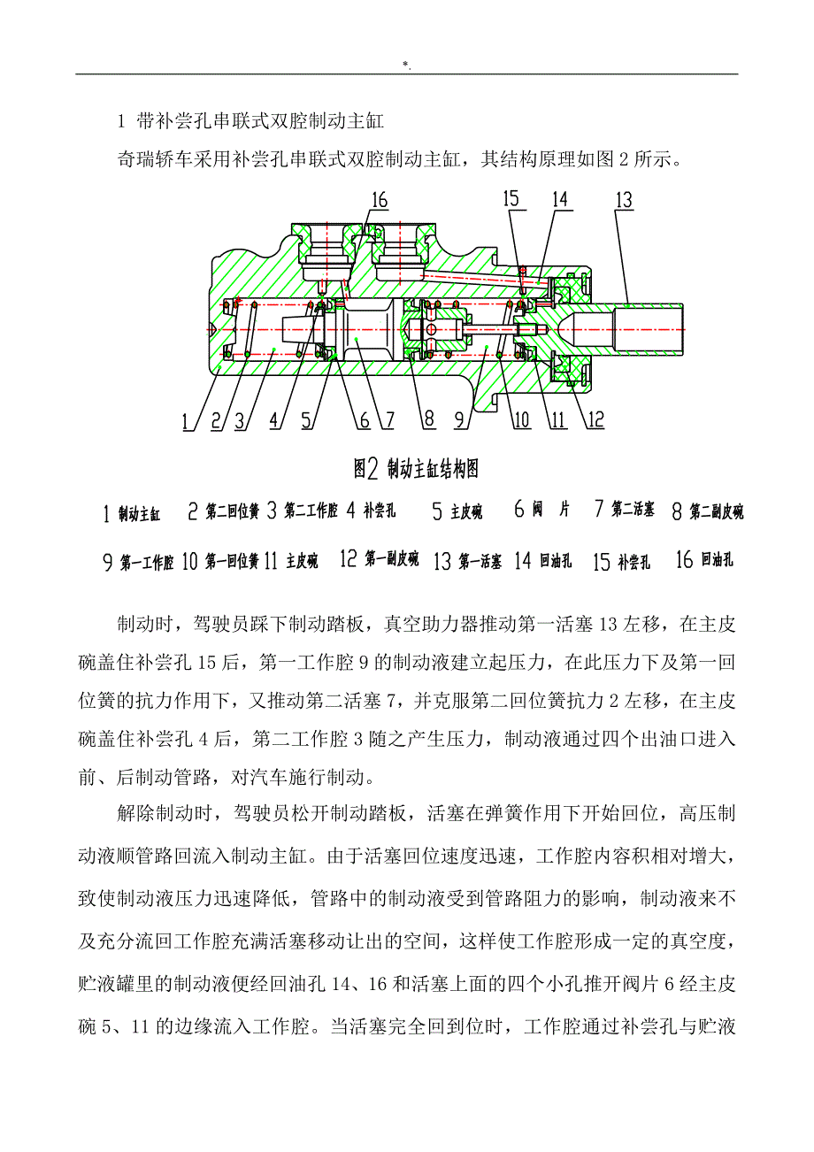 制动主缸与真空助力器结构及其基本原理_第3页