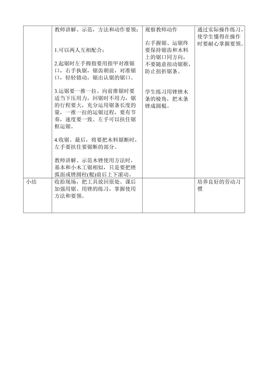 五年级劳动小木工解析_第2页