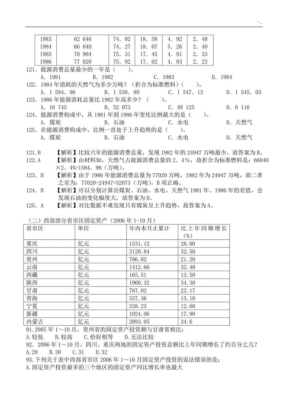 【2018年度国考-】资料分析资料题库(含解析)_第3页