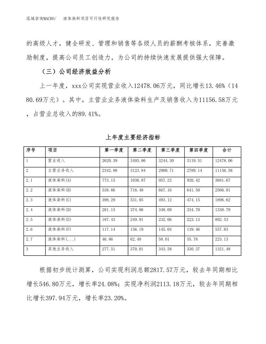 液体染料项目可行性研究报告汇报设计.docx_第5页