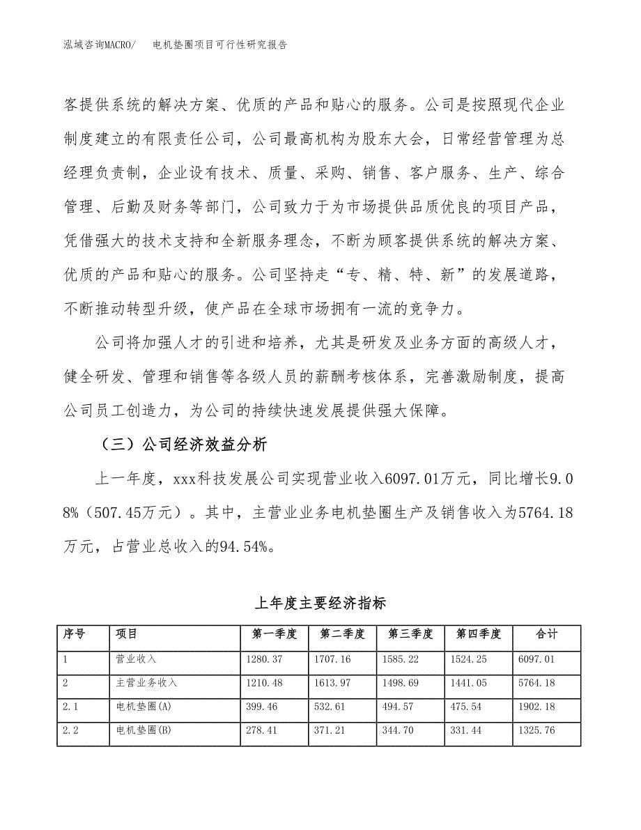 电机垫圈项目可行性研究报告汇报设计.docx_第5页