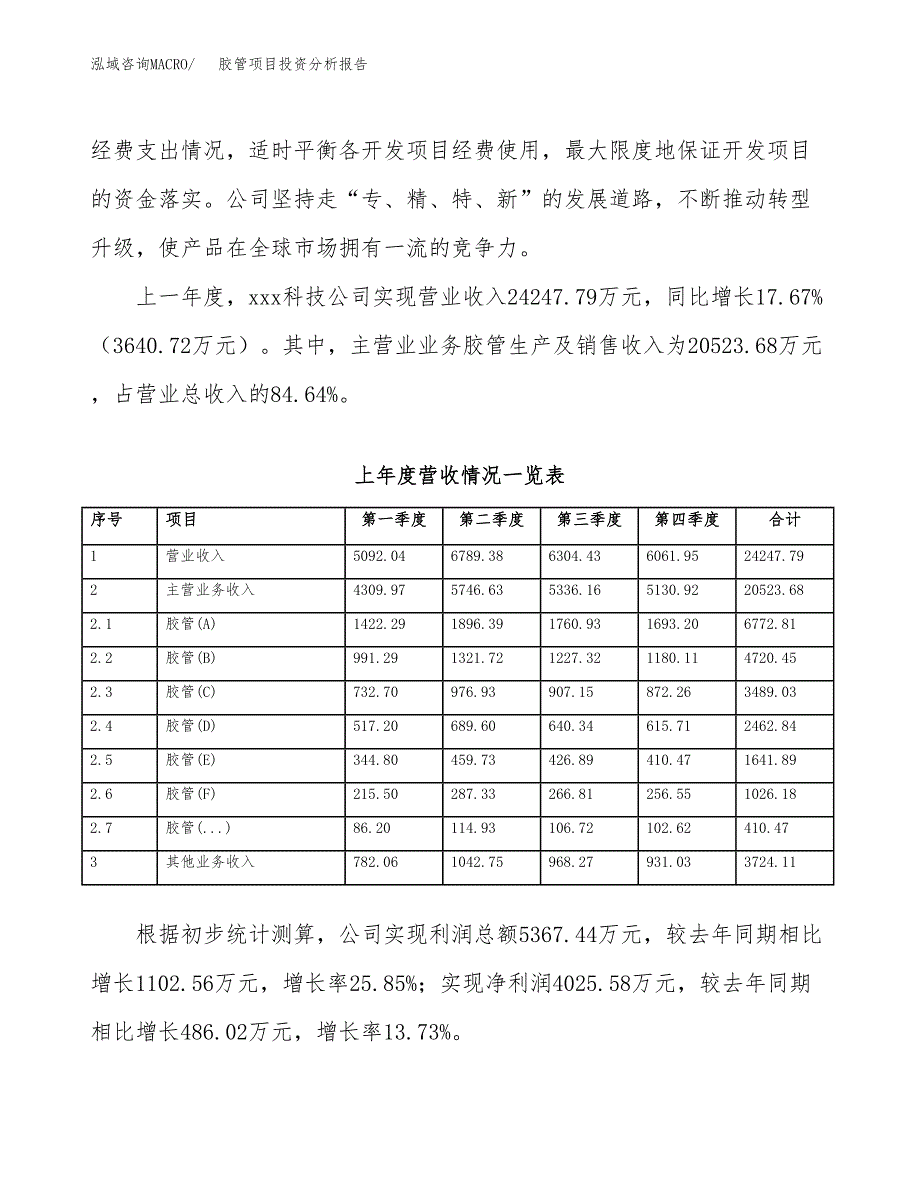 胶管项目投资分析报告（总投资17000万元）（80亩）_第3页