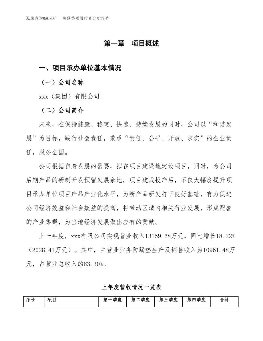 防踢垫项目投资分析报告（总投资11000万元）（48亩）_第2页