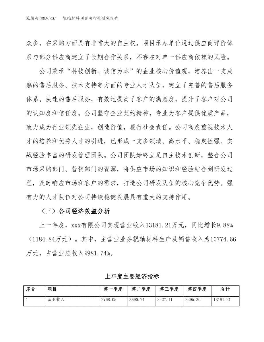 辊轴材料项目可行性研究报告汇报设计.docx_第5页