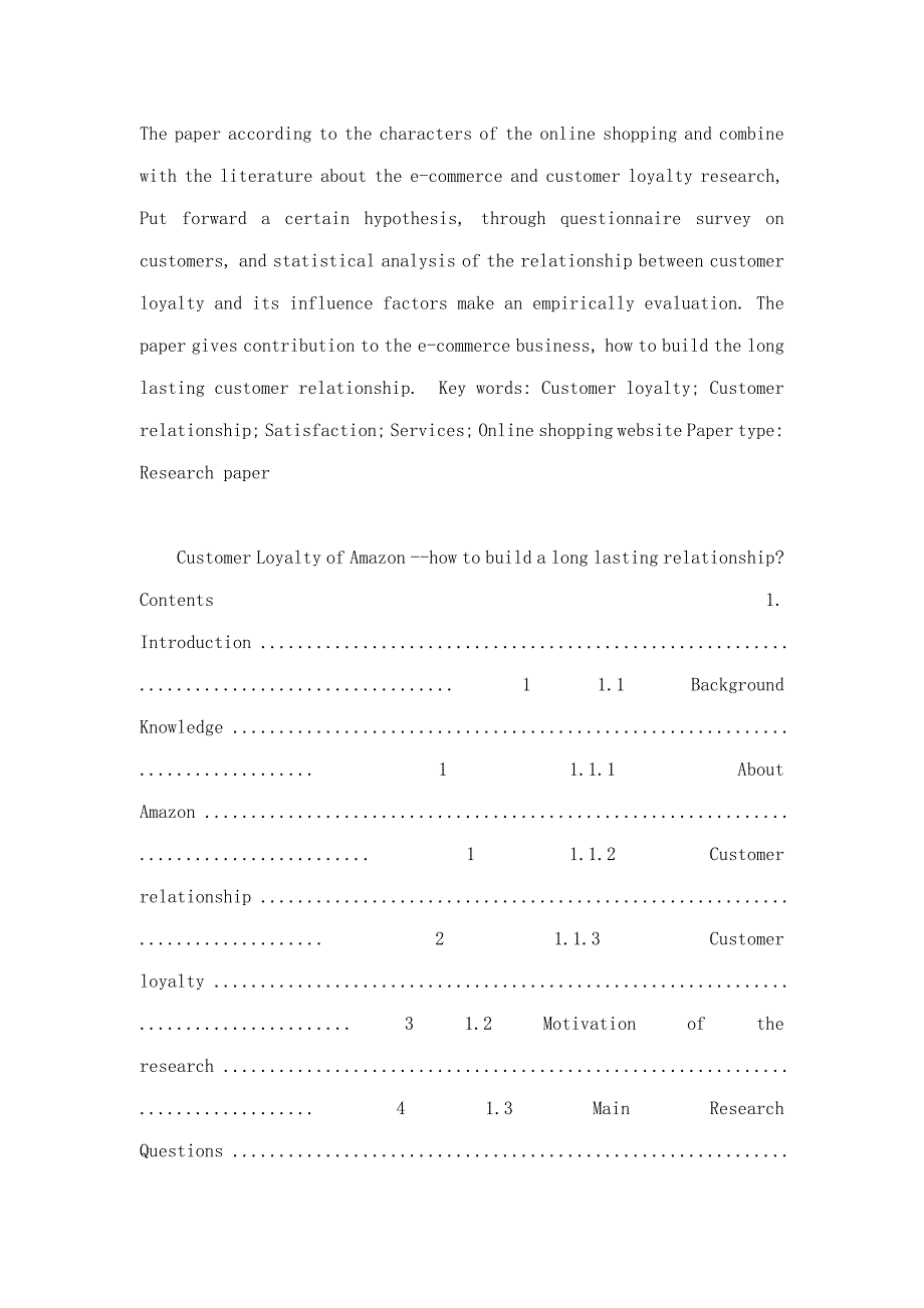 customer loyalty of amazon -- how to build a long lasting relationship .doc_第2页