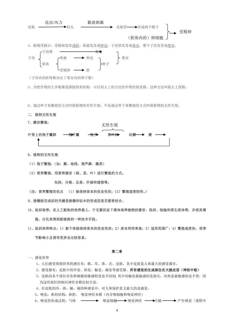 七下科学期末复习提纲解析_第4页