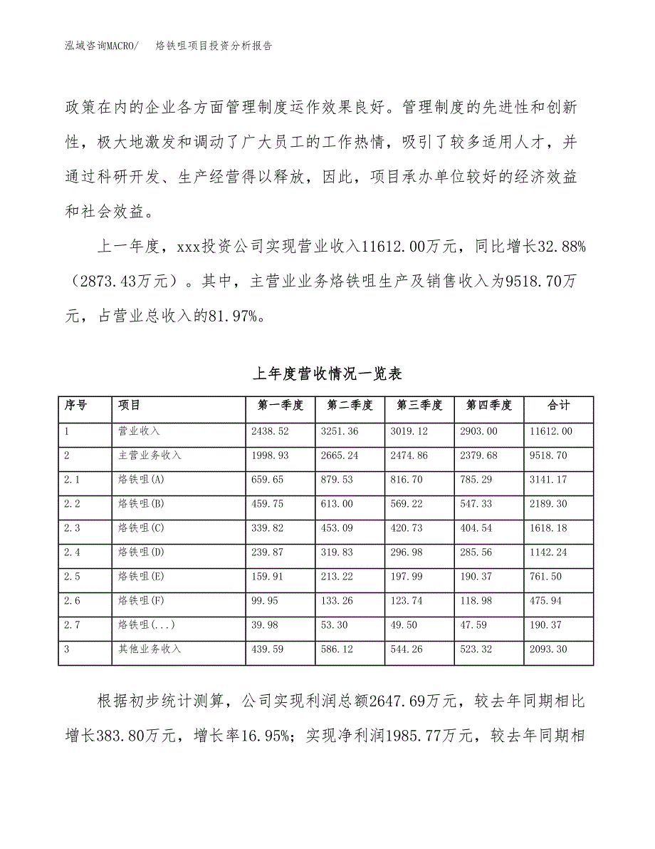 烙铁咀项目投资分析报告（总投资8000万元）（39亩）_第3页