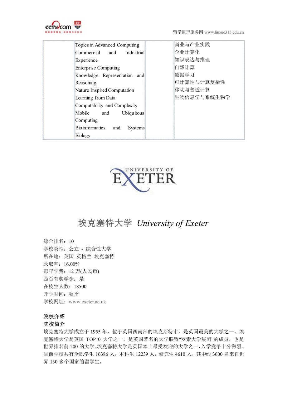 埃克赛特大学计算机科学专业_第2页