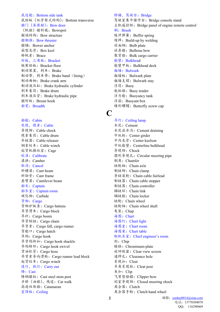 修造船舶实用英语手册解析_第2页