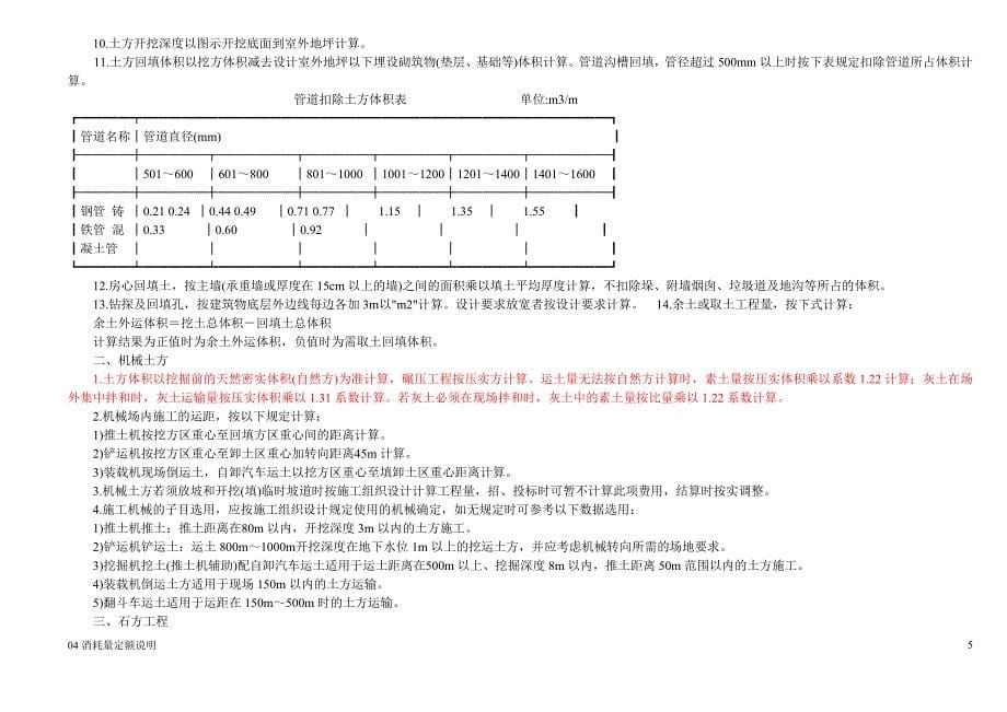 消耗量定额说明_第5页