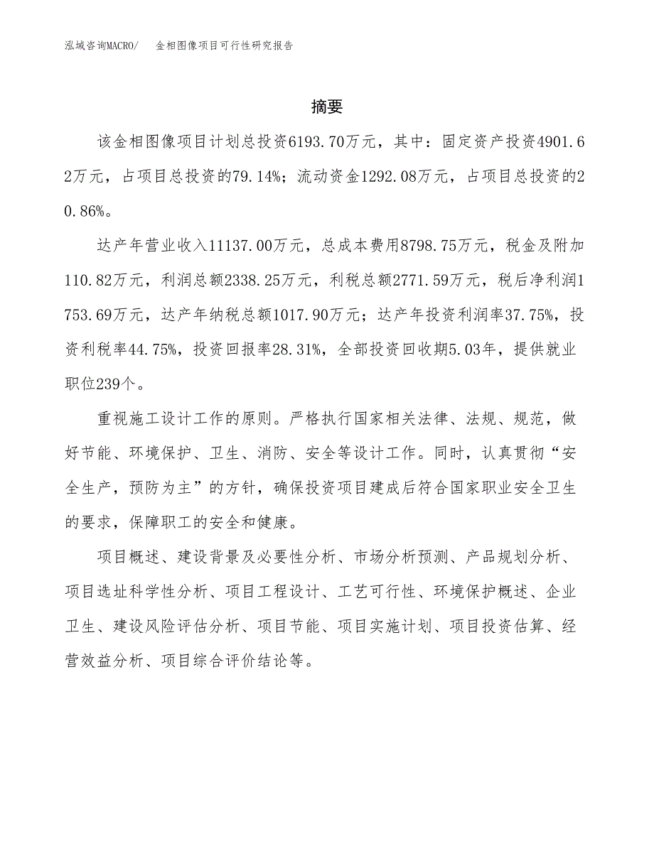 金相图像项目可行性研究报告汇报设计.docx_第2页