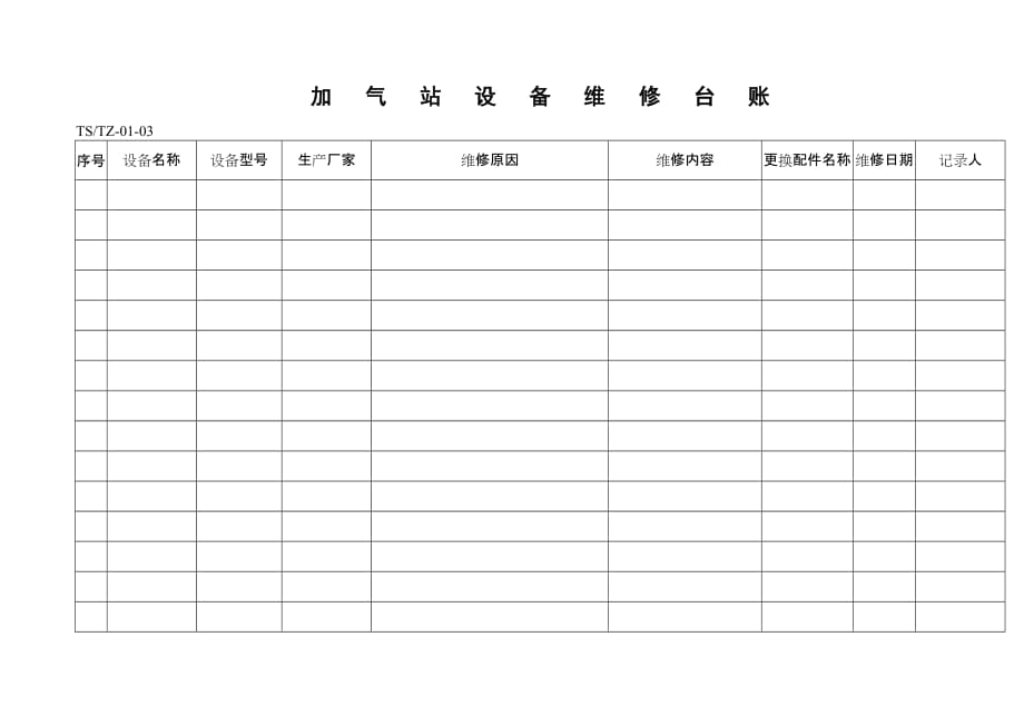 汽车加气站台账_第4页