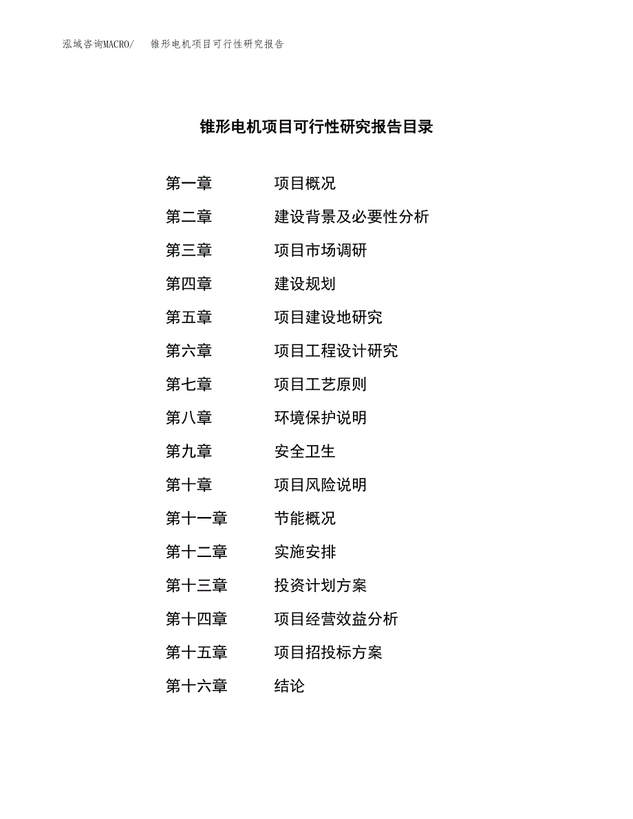 锥形电机项目可行性研究报告汇报设计.docx_第3页