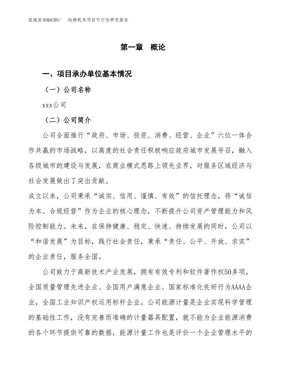 纯棉帆布项目可行性研究报告汇报设计.docx_第4页