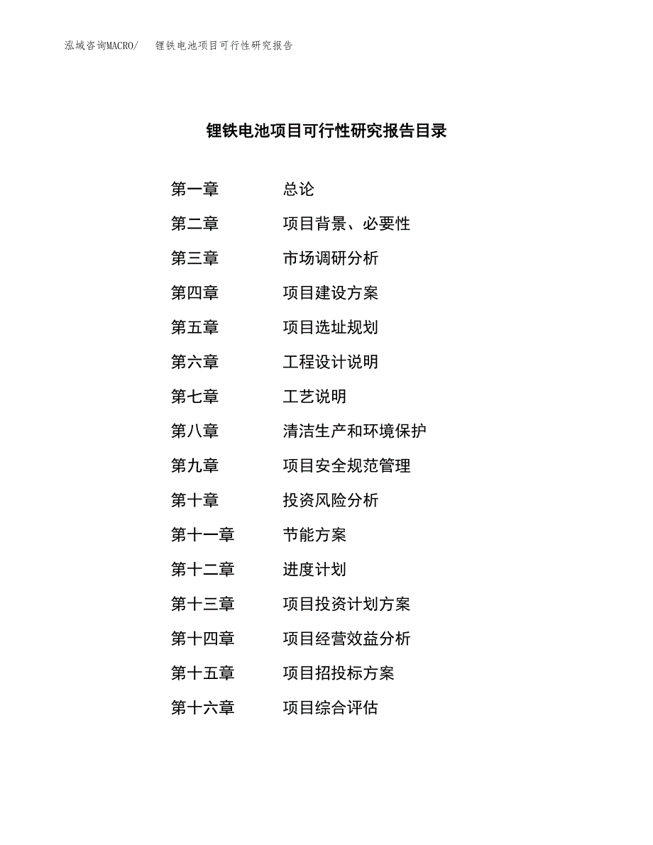 锂铁电池项目可行性研究报告汇报设计.docx_第4页