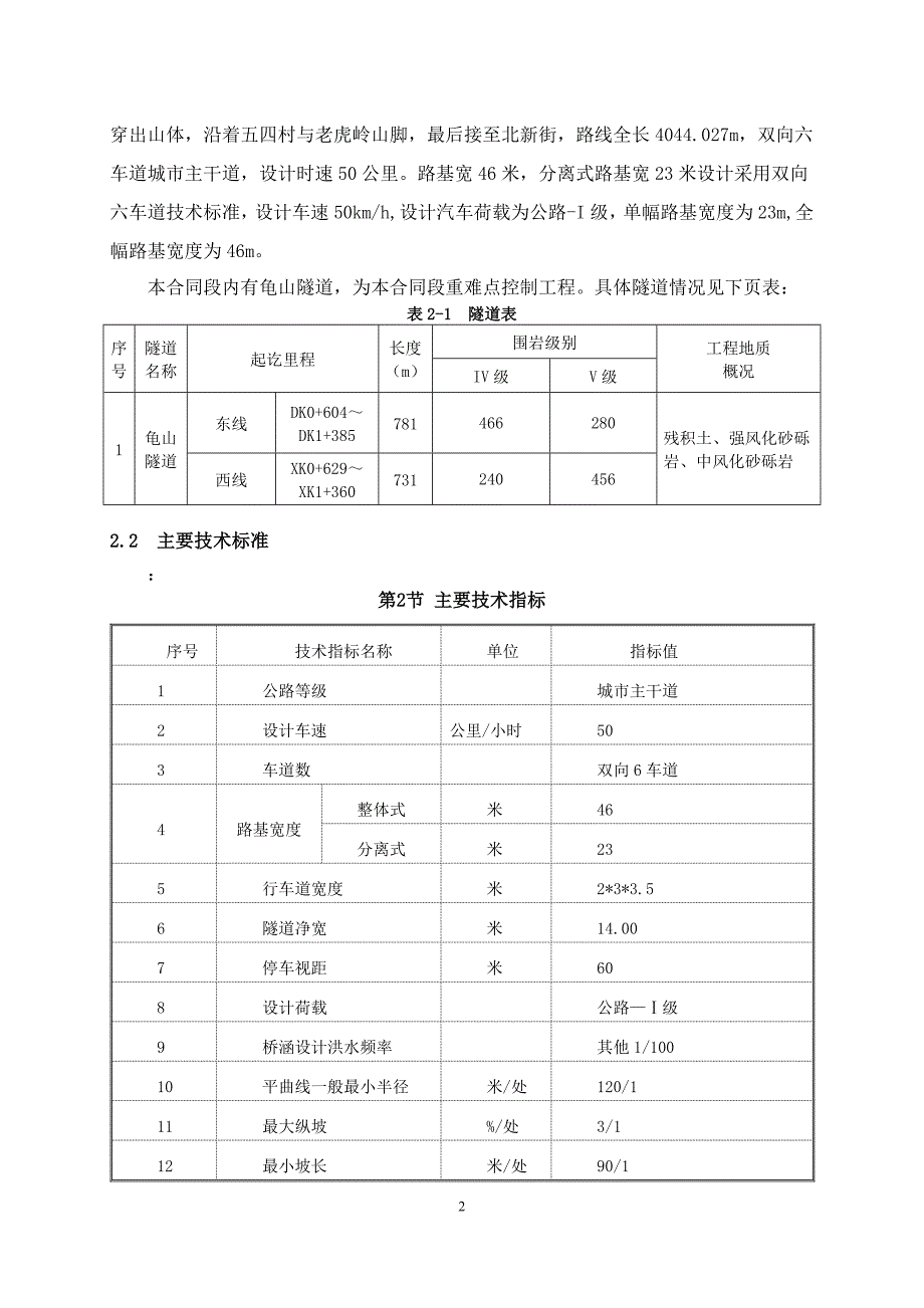 隧道围岩监控量测实施专项方案解析_第2页