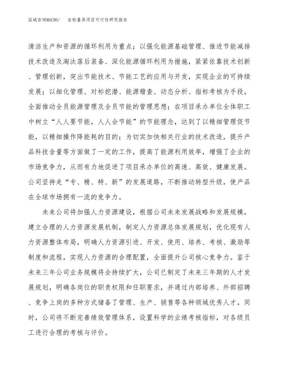 齿轮量具项目可行性研究报告汇报设计.docx_第5页