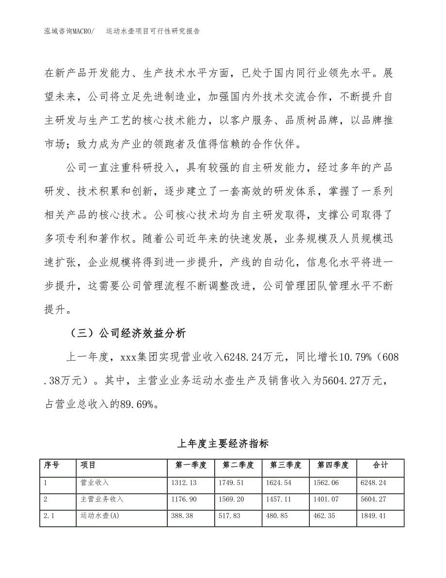 运动水壶项目可行性研究报告汇报设计.docx_第5页