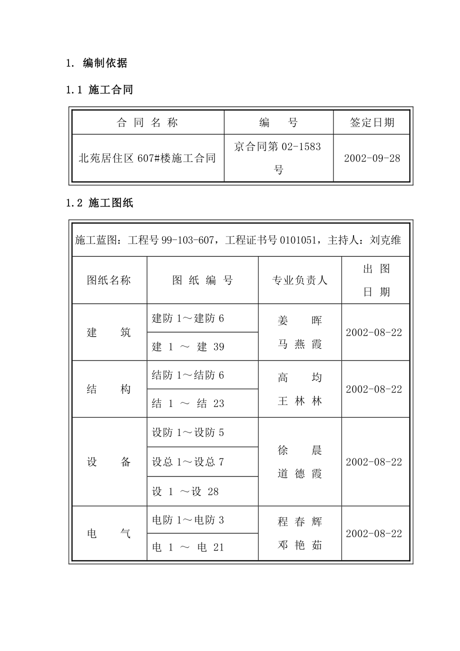 某居住区楼房施工组织设计d_第4页