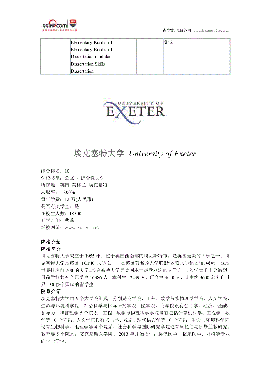 埃克赛特大学中东国际关系硕士申请_第2页