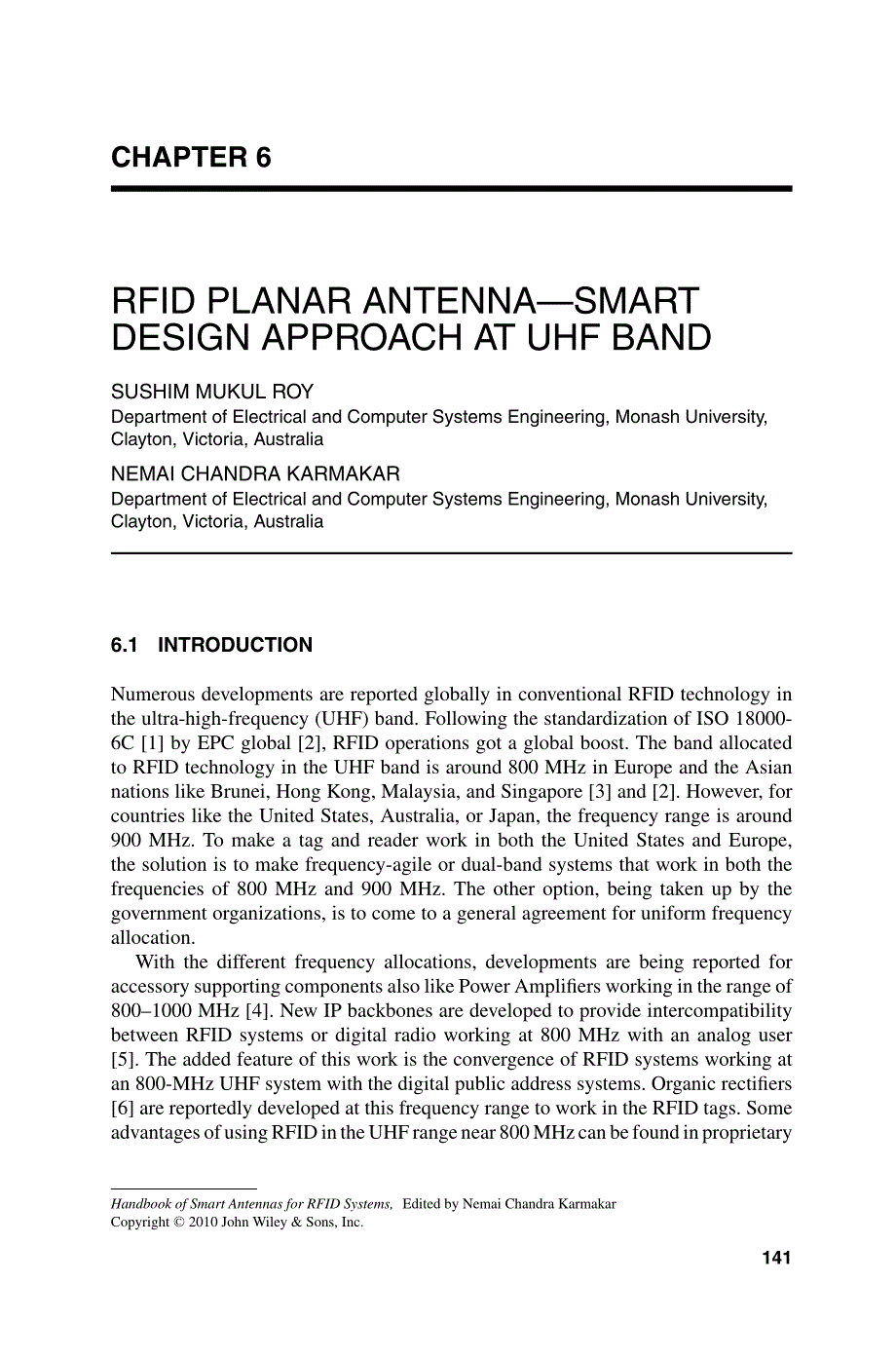 Chapter.6 RFID Planar Antenna-Smart Design Approach at UHF Band_第2页