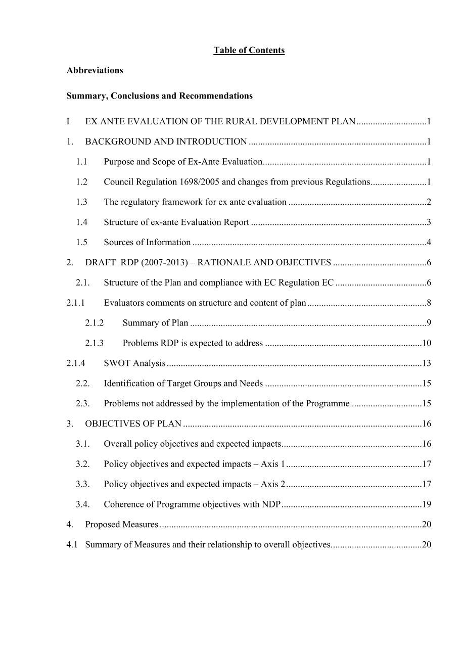 rural development programme 2007-13 ex ante evaluation_第4页