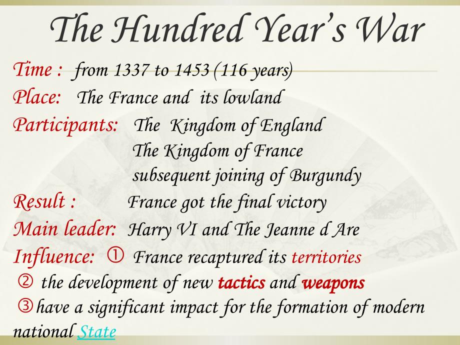 The Hundred Year27s War 英法百年战争资料_第3页