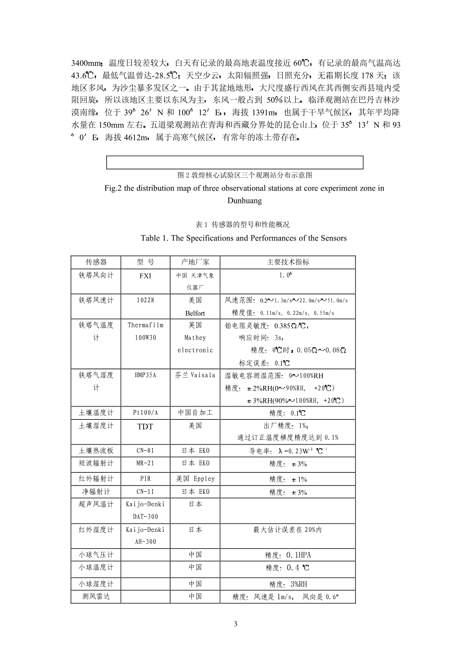 西北干旱区陆气相互作用试验及其研究进展_第3页