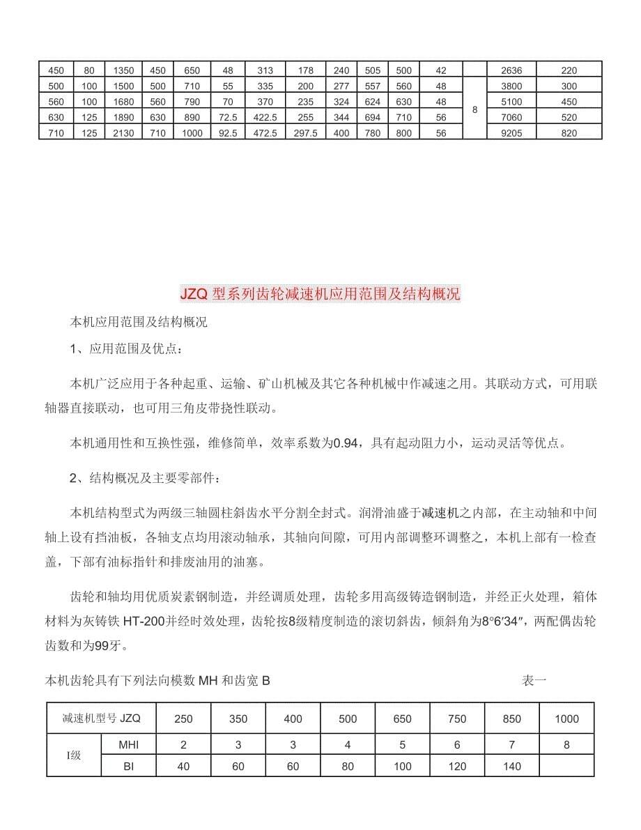 ZSY减速机样本资料_第5页