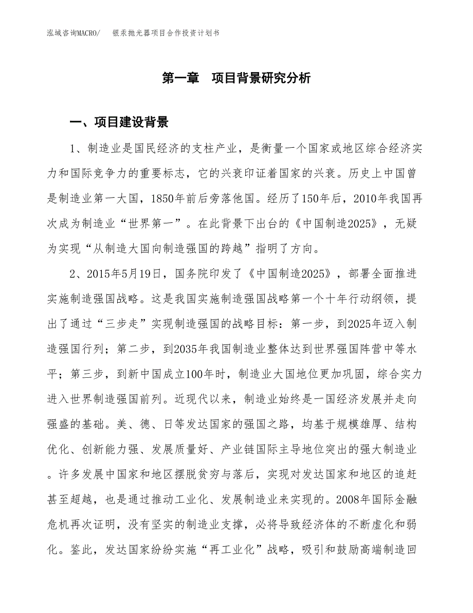 银汞抛光器项目合作投资计划书.docx_第3页