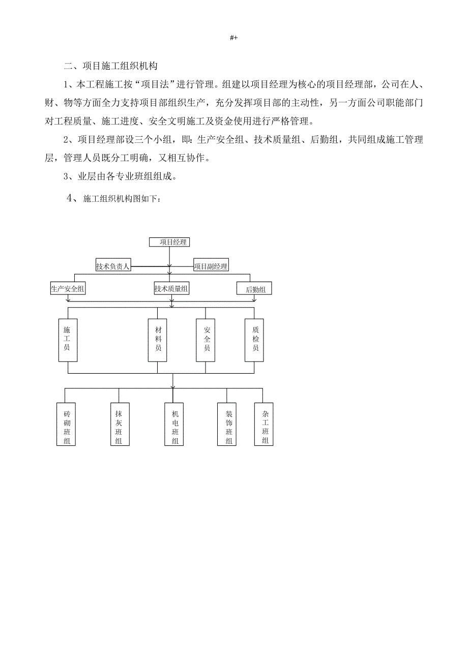 厂房车间升级改造项目工程施工组织设计_第5页