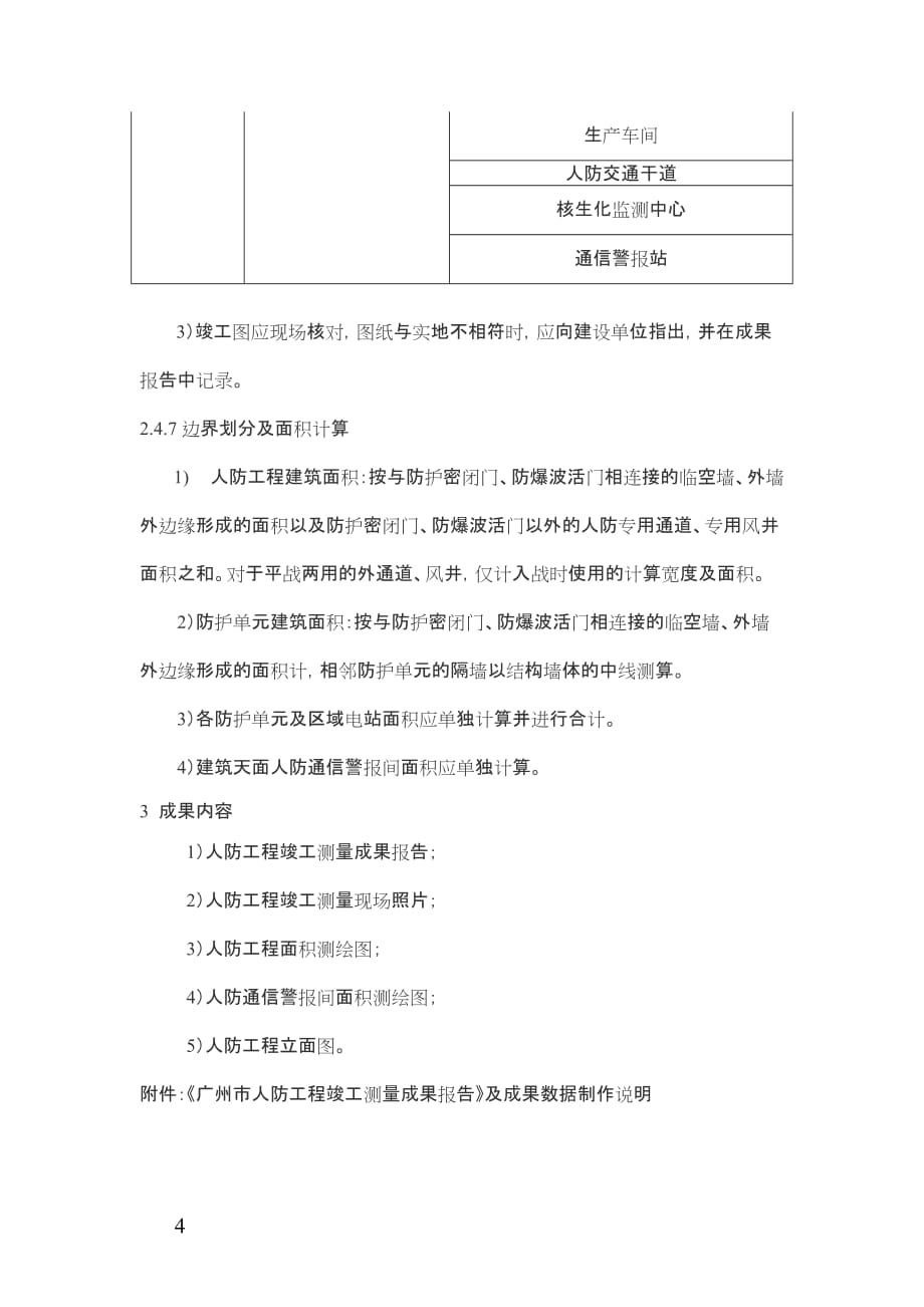 广州市人防工程竣工测量技术指引（2019）_第4页