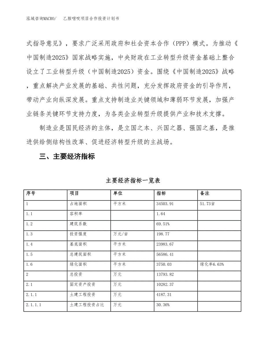 乙胺嘧啶项目合作投资计划书（样本）.docx_第5页