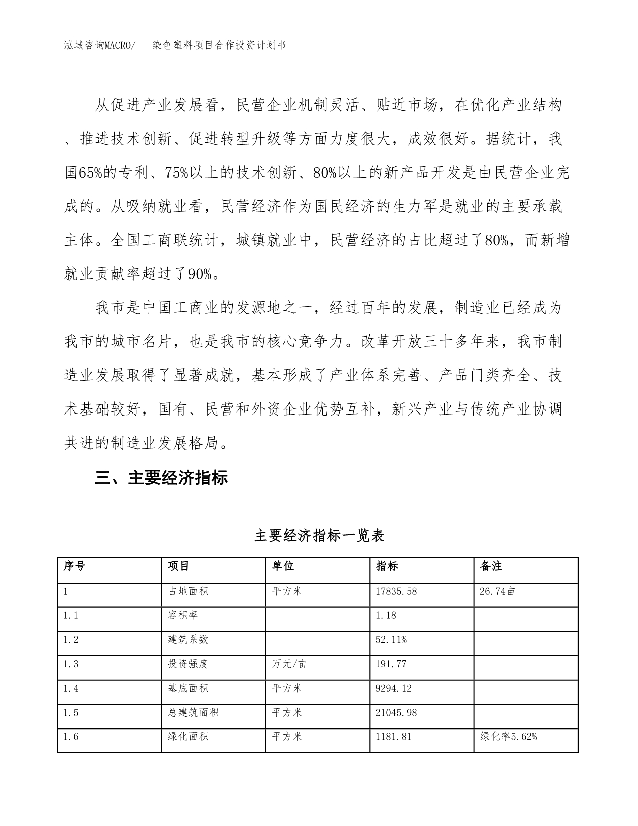 染色塑料项目合作投资计划书（样本）.docx_第4页