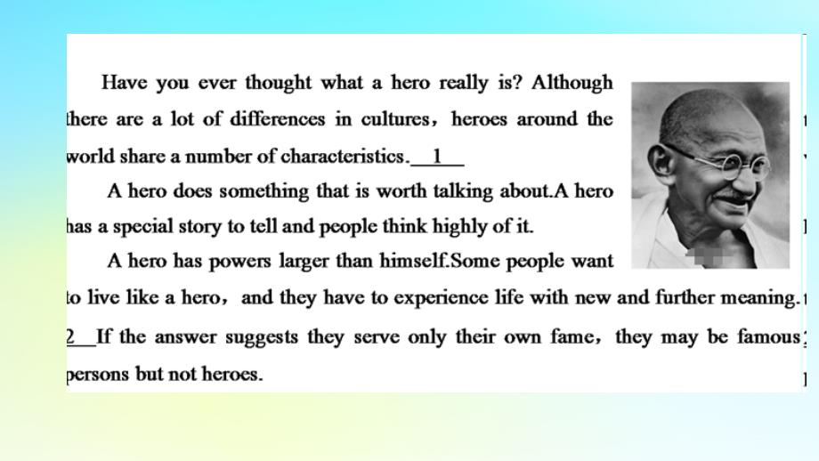 2018-2019学年高中英语 unit 2 heroes section ⅰ reading(ⅰ) (warm-up & lesson 1)优质北师大版必修1_第3页