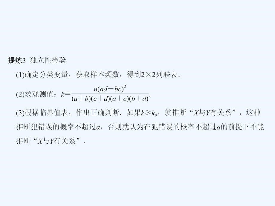 2018年高考数学二轮复习 第1部分 重点强化专题 专题3 概率与统计 突破点8 独立性检验与回归分析 文_第5页