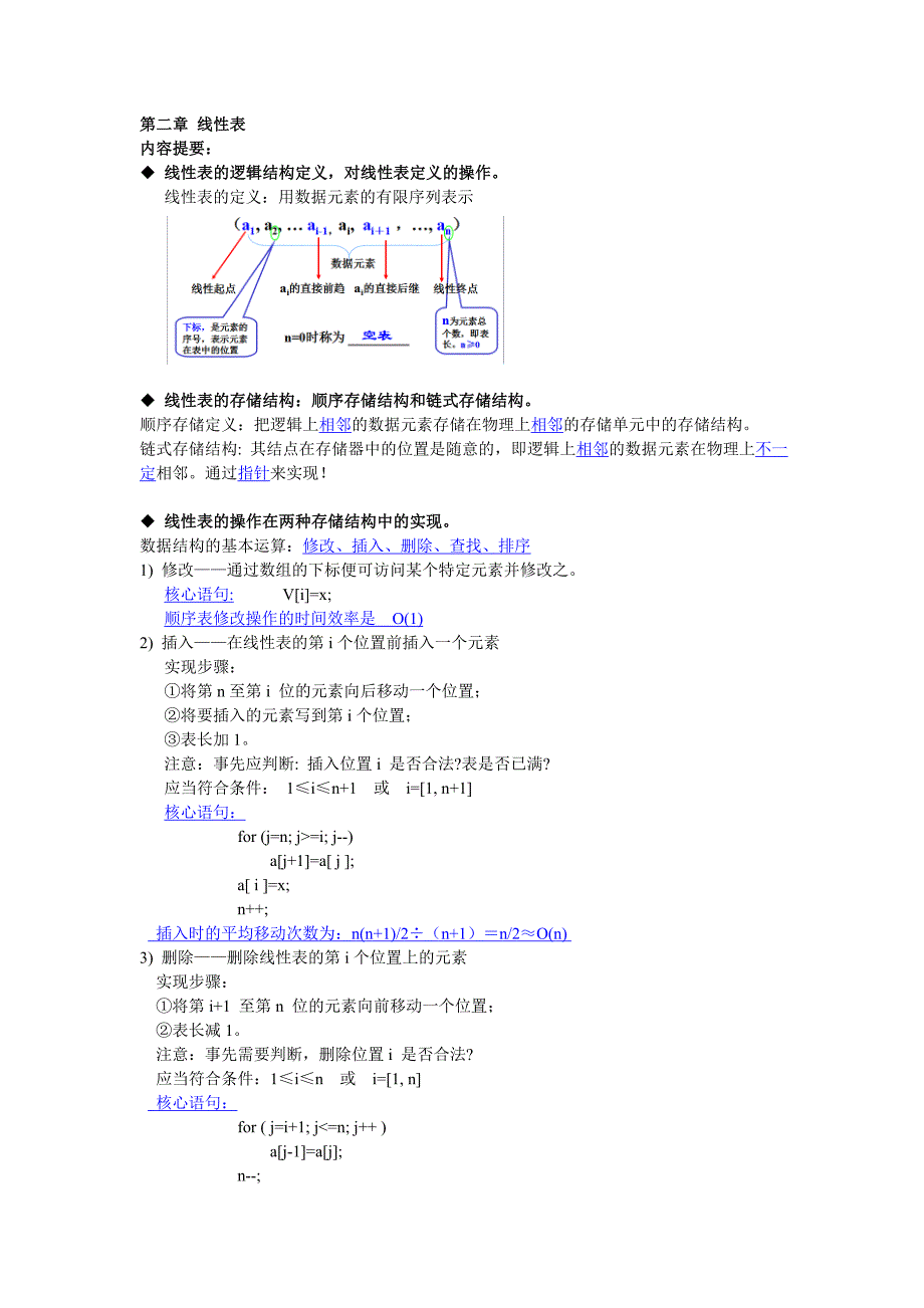 数据结构知识点全面总结—精华版._第2页