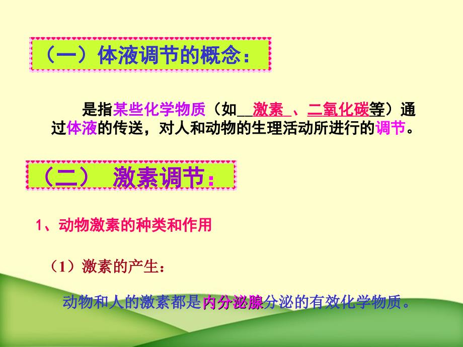 人教版教学讲义必修三稳态动物和人体生命活动调节体液调节_第2页