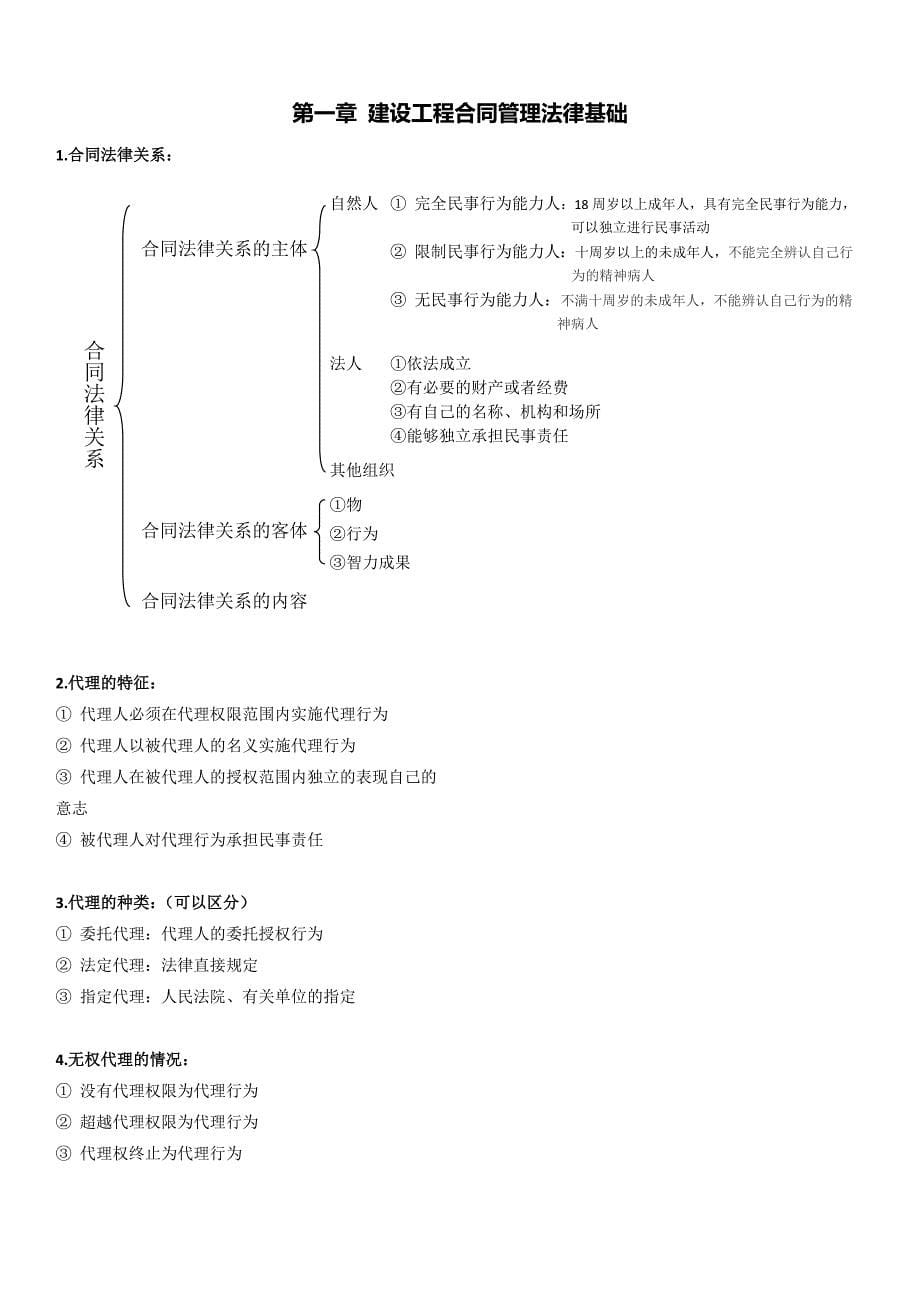 专升本招投标与合同管理知识点_第5页