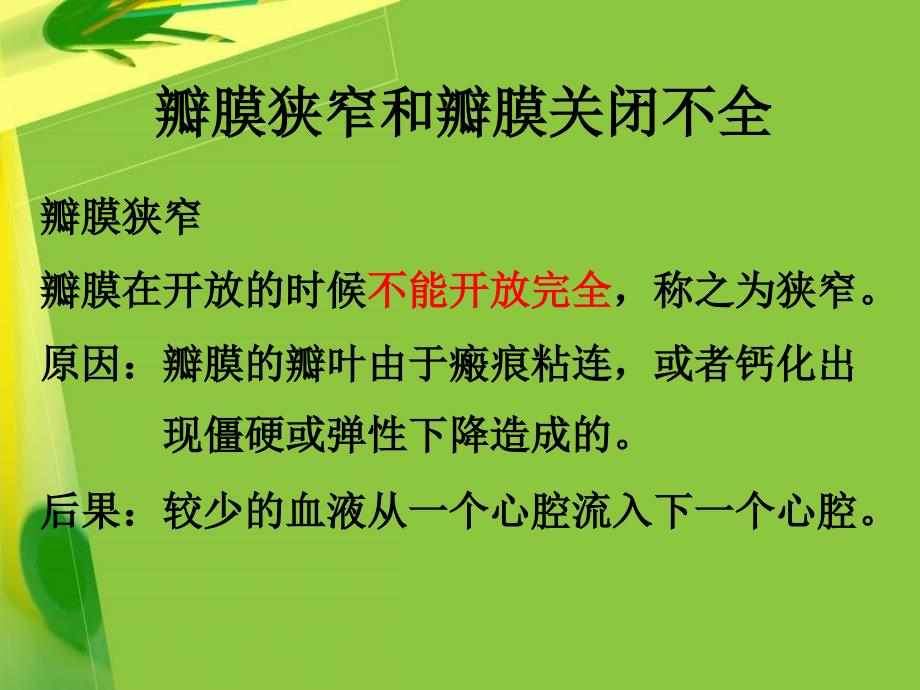 二尖瓣和主动脉瓣主要病变_第4页