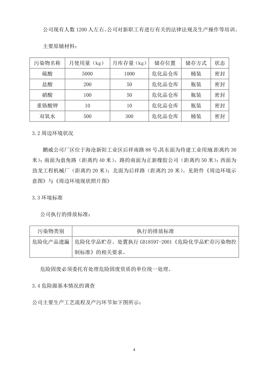 危险化学品意外事故应急预案_第4页