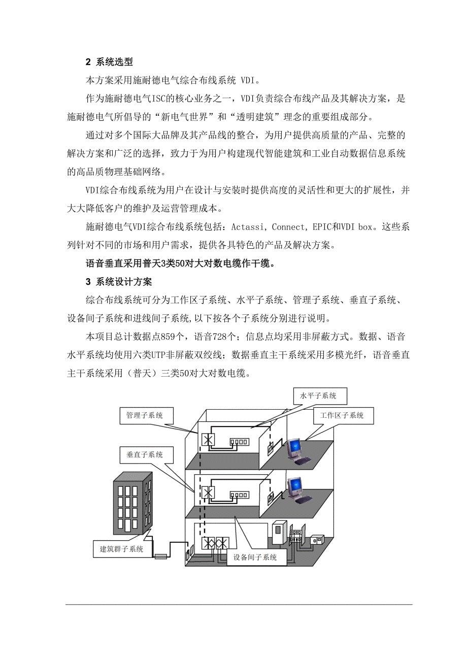 酒店综合布线系统施工方案_第5页