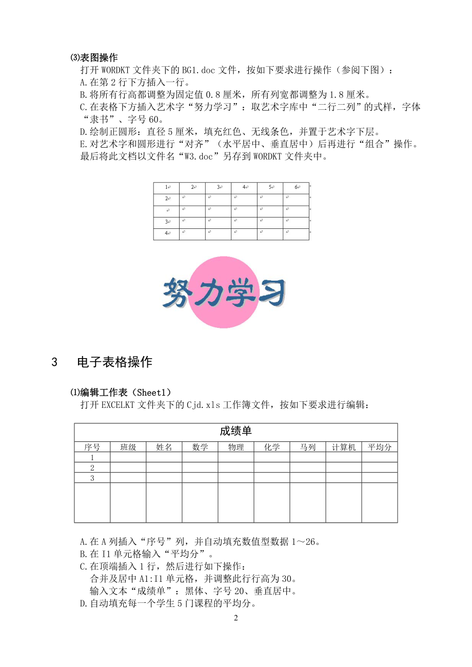 有用的大学文化基础计算机12套题签_第2页