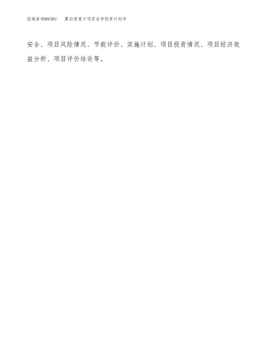 黑白密度计项目合作投资计划书.docx_第3页