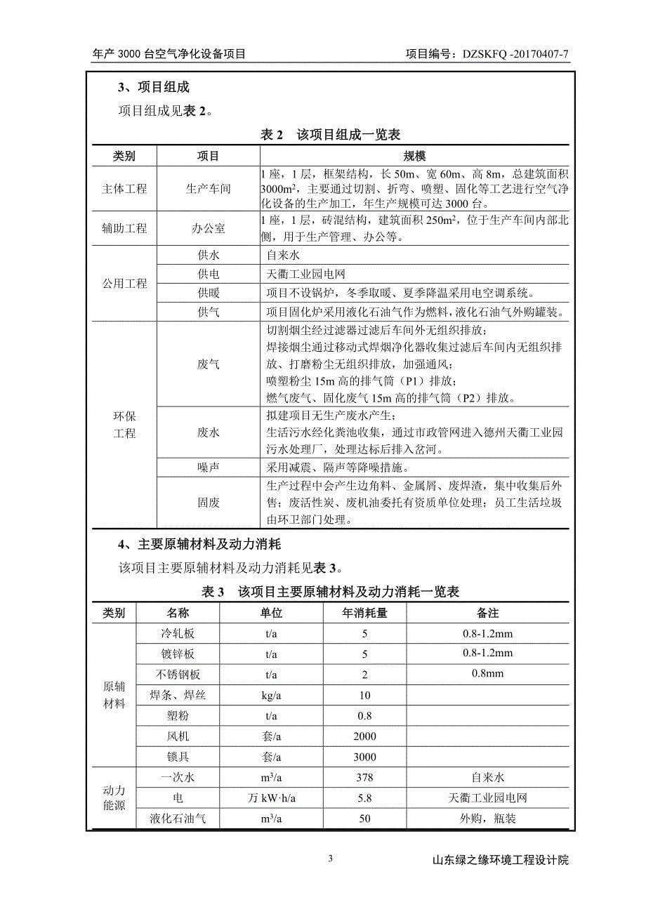 环境影响评价报告公示：年产台空气净化设备项目环评报告_第5页